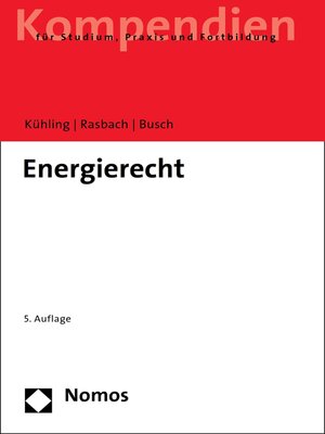cover image of Energierecht